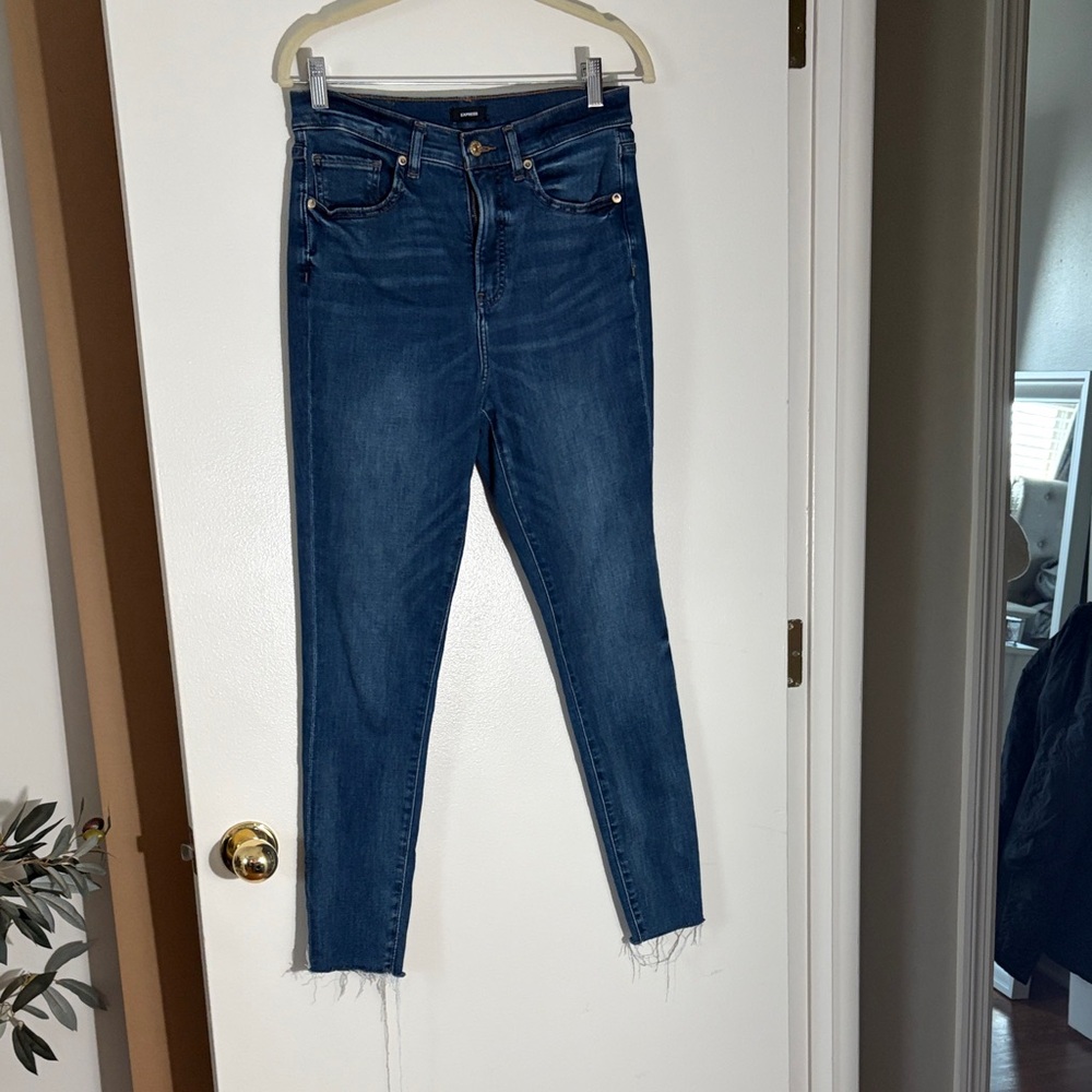 Express Indigo Women's Skinny Jeans